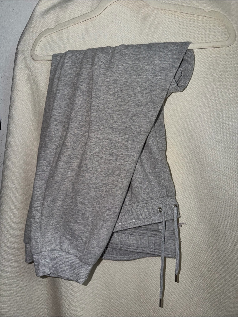 Women Gray Drawstring Jogger Pants